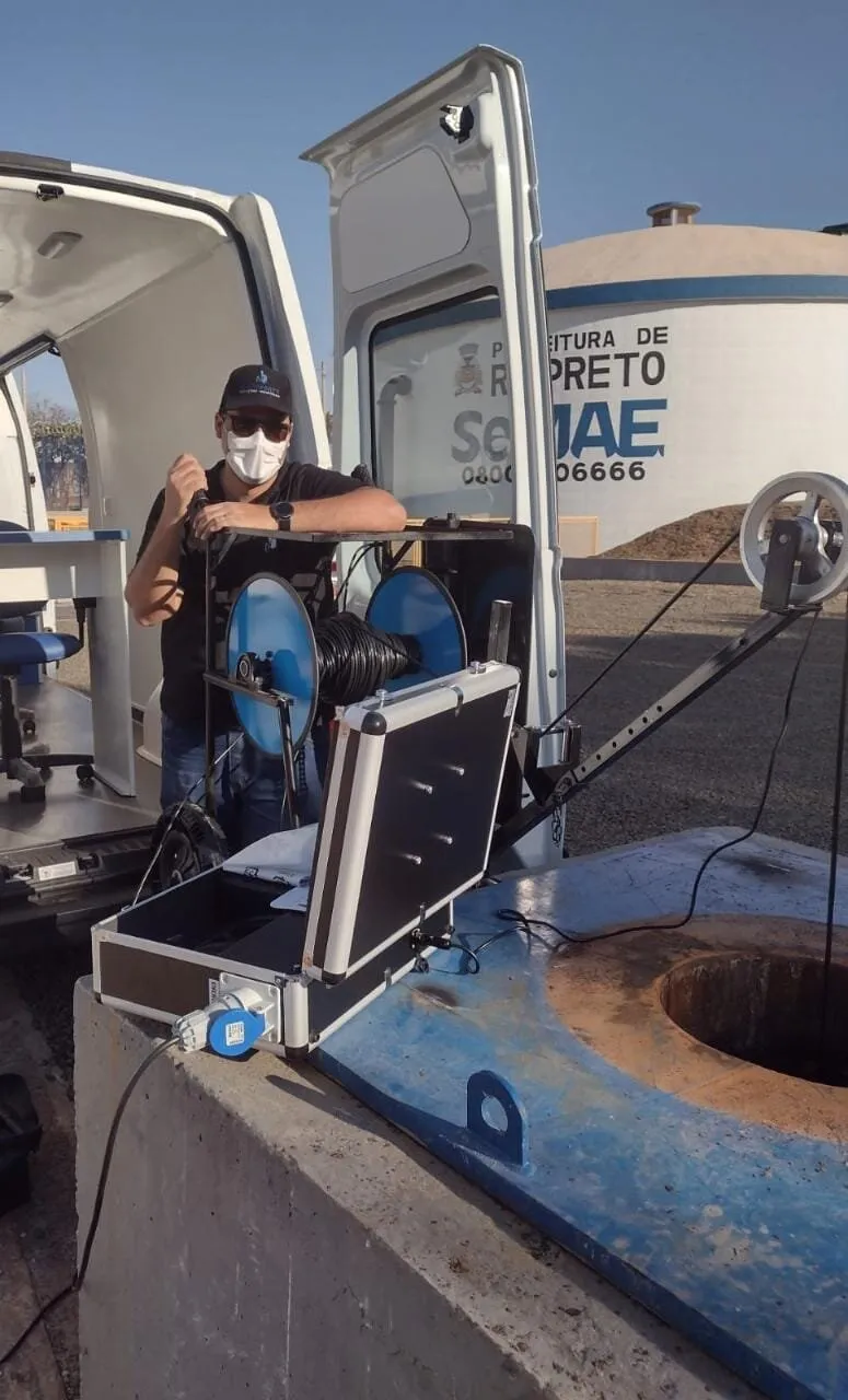 Equipamento de Vídeo Inspeção para Diagnóstico de Poço Artesiano
